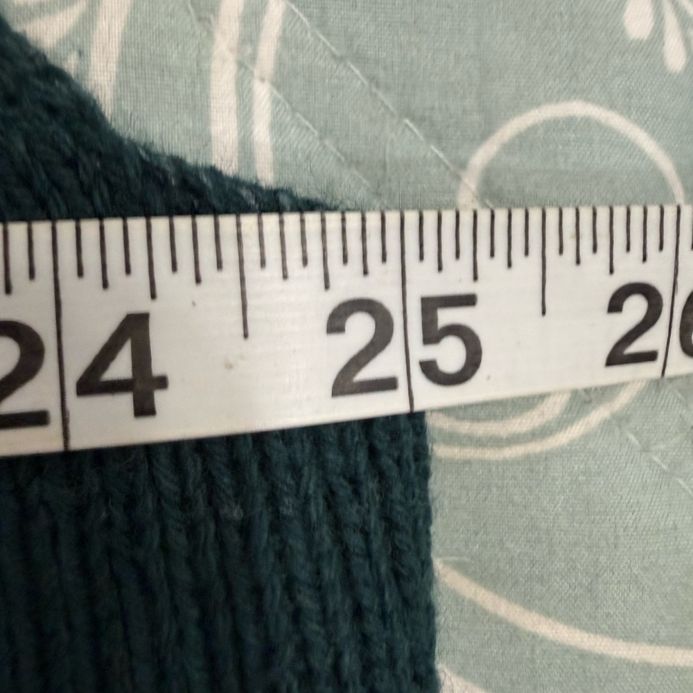 Sweater Tank Sleeveless Top 4X Sleeveless Teal Green NWOT Old Navy V Neck - Picture 3 of 8